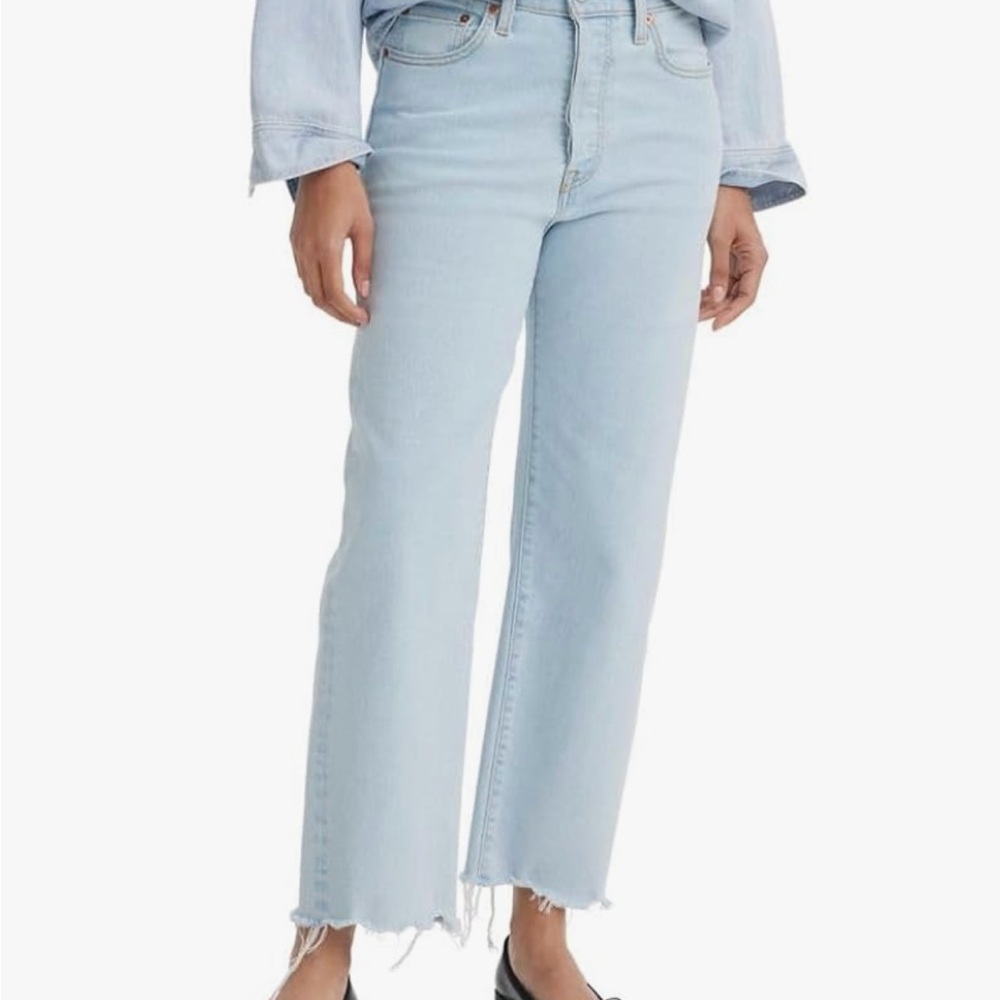 Levi's Light Blue Straight Leg Women's Jeans